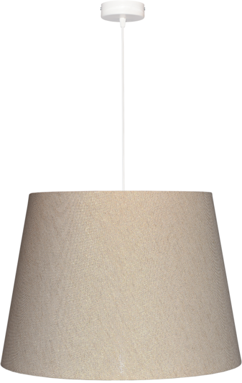 Lampa wisząca Abażur złoty LATINA - stożek B 44