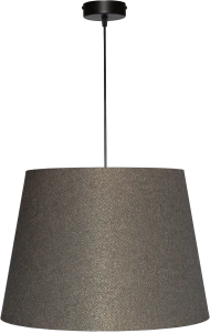 Lampa wisząca Abażur stare złoto PRATO - stożek B 40