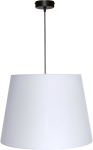 Lampa wisząca Abażur biały zimny MIRANO - stożek B 40