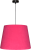 Lampa wisząca Abażur różowy MATERA - stożek B 40