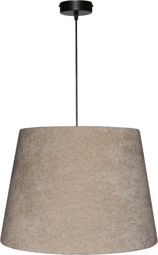 Lampa wisząca Abażur Boucle beżowy VENOSA - stożek B 40