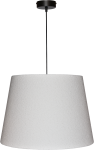 Lampa wisząca Abażur biały Boucle VENOSA - stożek B 40