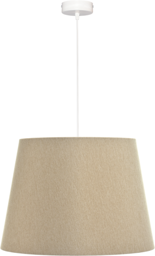 Lampa wisząca Abażur beżowy AVOLA - stożek B 40