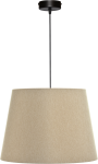 Lampa wisząca Abażur beżowy AVOLA - stożek B 40