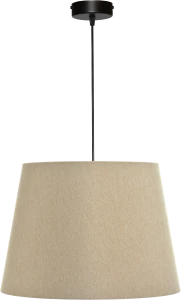 Lampa wisząca Abażur beżowy AVOLA - stożek B 40