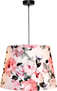 Lampa wisząca Abażur Kwiaty PRIMAVERA - stożek B 44