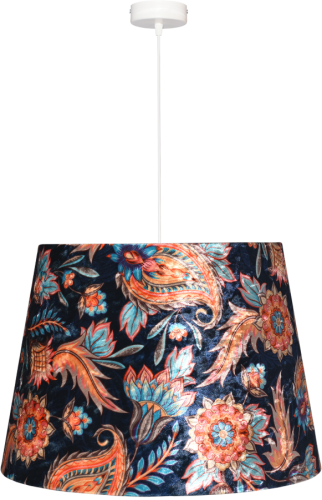 Lampa wisząca Abażur Kwiaty Orientu PANCA - stożek B 44