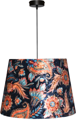 Lampa wisząca Abażur Kwiaty Orientu PANCA - stożek B 44