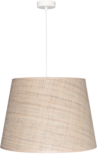 Lampa wisząca Abażur Rafia CARINI - stożek B 40