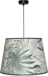 Lampa wisząca Abażur Liście Zielone PRIMAVERA - stożek B 44