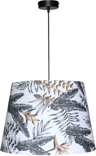 Lampa wisząca Abażur Liście Egzotyczne PRIMAVERA - stożek B 40