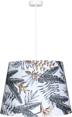 Lampa wisząca Abażur Liście Egzotyczne PRIMAVERA - stożek B 40