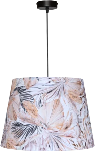 Lampa wisząca Abażur Liście Boho PRIMAVERA - stożek B 44