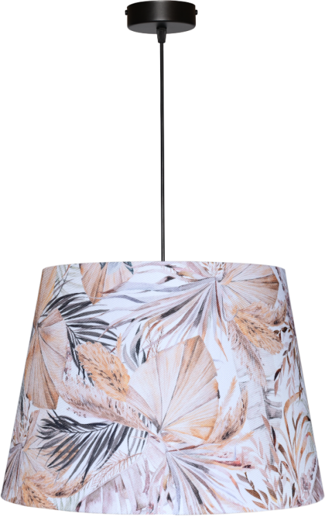 Lampa wisząca Abażur Liście Boho PRIMAVERA - stożek B 40