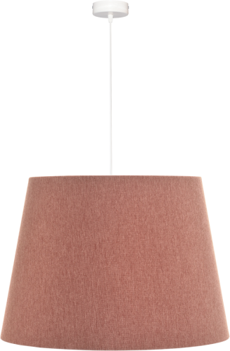 Lampa wisząca Abażur brudny róż AVOLA - stożek B 40