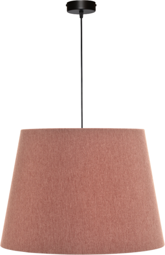 Lampa wisząca Abażur brudny róż AVOLA - stożek B 44