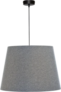 Lampa wisząca Abażur szary AVOLA - stożek B 44