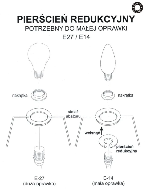 Abażur Liście Zielone PRIMAVERA - walec 13