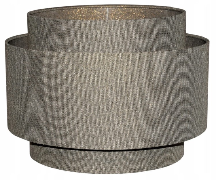 Abażur stare złoto PRATO - tort 45