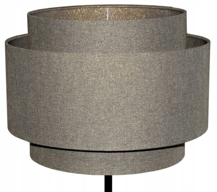 Abażur stare złoto PRATO - tort 45 - zgaszony 1