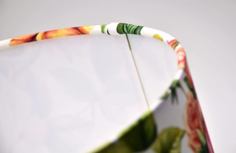 Abażur Róże Kolorowe PRIMAVERA - walec 45