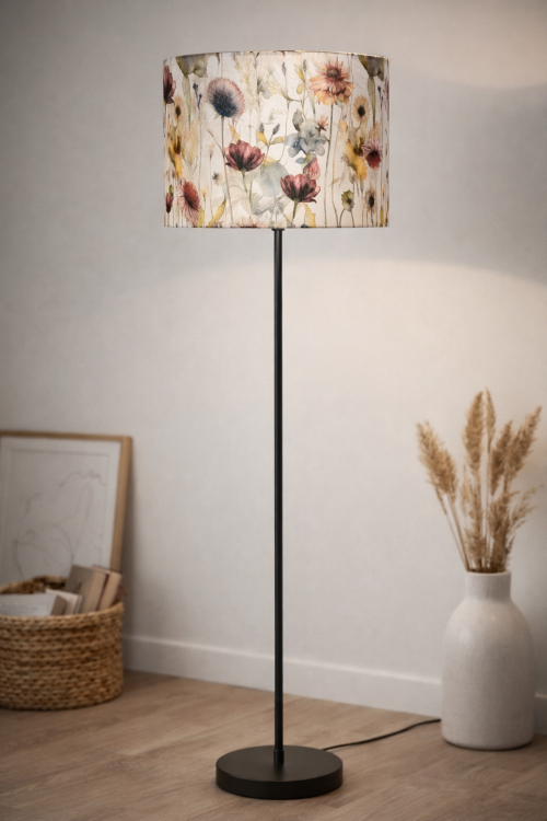 Abażur Łąka Kwietna PRIMAVERA - walec 25