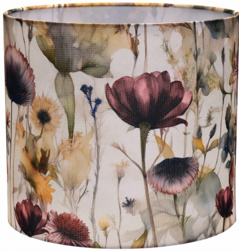 Abażur Łąka Kwietna PRIMAVERA - walec 35