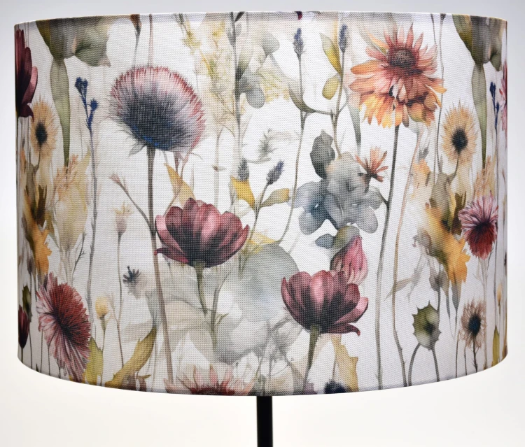 Abażur Łąka Kwietna PRIMAVERA - walec 45