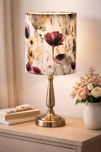 Abażur Łąka Kwietna PRIMAVERA - walec 45