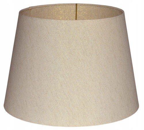 Abażur złoty LATINA - stożek B 50 do lampy stojącej / wiszącej