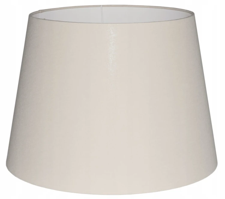 Abażur beżowy MIRANO - stożek B 50 do lampy stojącej / wiszącej