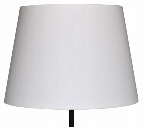 Abażur biały ciepły MIRANO - stożek B 50 do lampy stojącej / wiszącej