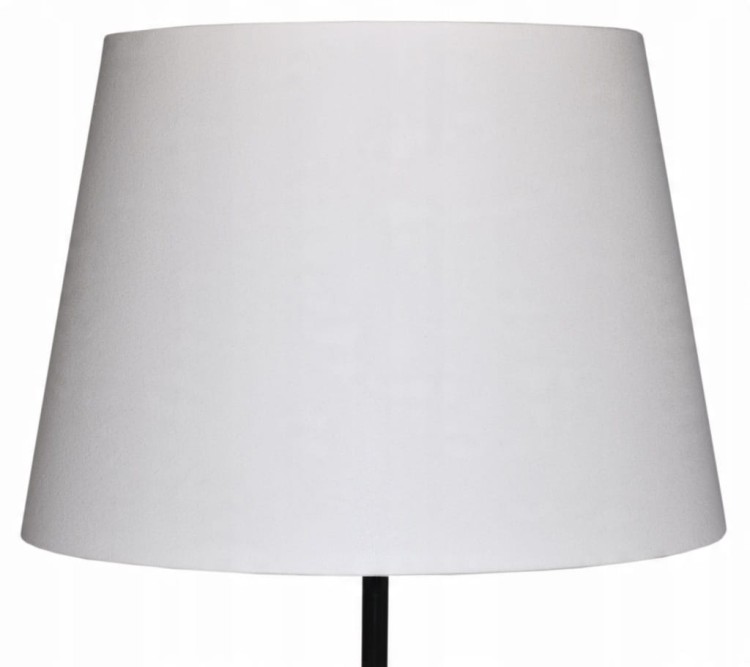 Abażur biały ciepły MIRANO - stożek B 50 do lampy stojącej / wiszącej