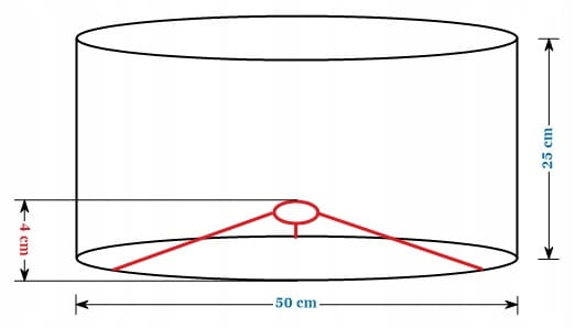 Abażur WELUR "Magic Velvet" Beżowy PIANO - walec 50