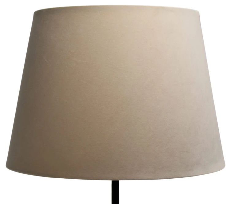 Abażur WELUR "Magic Velvet" Beżowy PIANO - stożek B 30