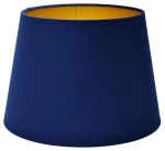Abażur WELUR "Magic Velvet" Granatowy PIANO - stożek B 40