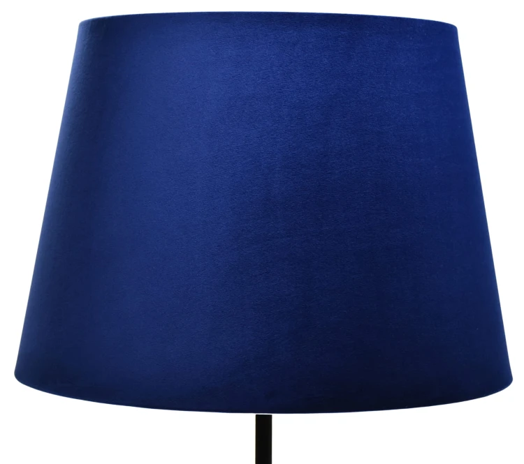 Abażur WELUR "Magic Velvet" Granatowy PIANO - stożek B 40
