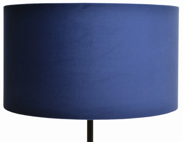 Abażur WELUR "Magic Velvet" Granatowy PIANO - walec 40