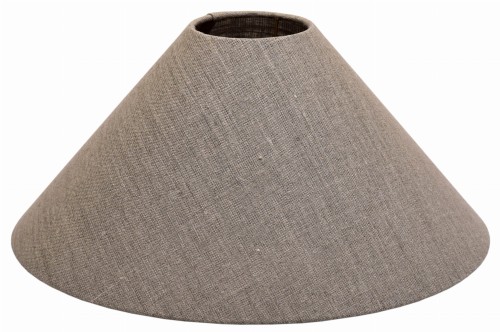 Abażur LEN 100% Beżowy FELINO - stożek płaski A 40/10