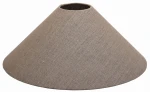 Abażur LEN 100% Beżowy FELINO - stożek płaski A 45/10