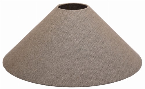 Abażur LEN 100% Beżowy FELINO - stożek płaski A 45/10