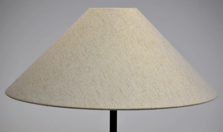 Abażur złoty LATINA - stożek płaski A 45/10