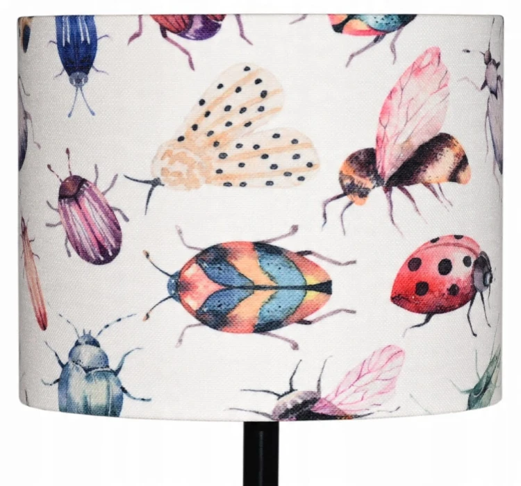 Abażur Robaczki PANCA - walec 20