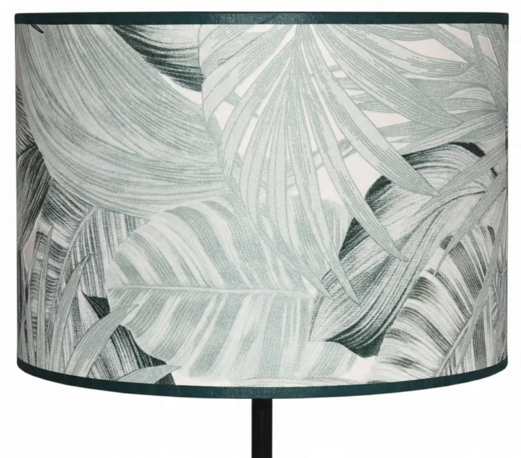 Abażur Liście Zielone PRIMAVERA - walec 20