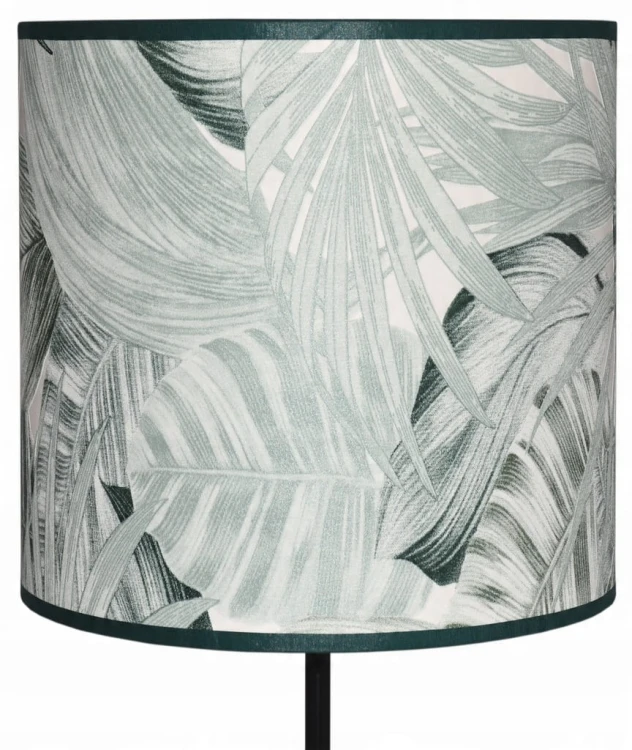 Abażur Liście Zielone PRIMAVERA - walec 15