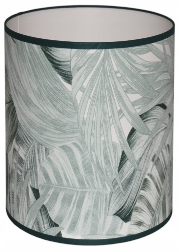 Abażur Liście Zielone PRIMAVERA - walec 13