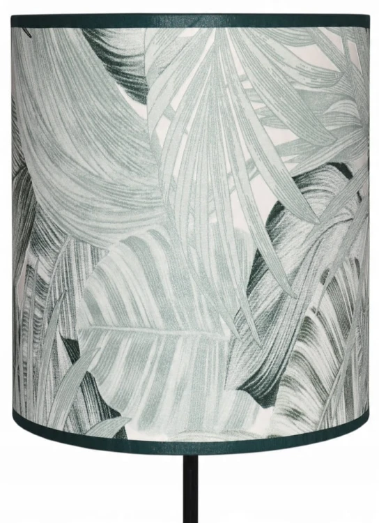 Abażur Liście Zielone PRIMAVERA - walec 13