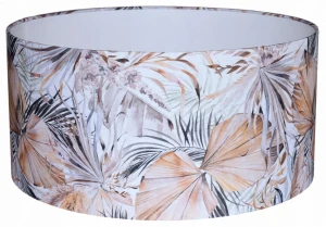 Abażur Liście Boho PRIMAVERA - walec 50