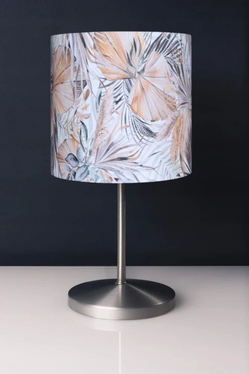 Abażur Liście Boho PRIMAVERA - walec 45