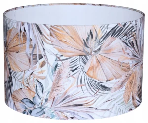 Abażur Liście Boho PRIMAVERA - walec 30